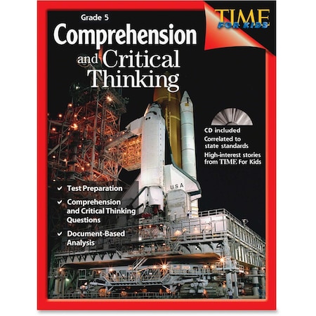 Shell Education Comprehension and Critical Thinking Grade 5 50245